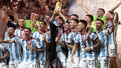 Argentina ended a 36-year wait for a third World Cup title by winning the penalties 4-2 on Sunday. (Getty) Argentina ended a 36-year wait for a third World Cup title by winning the penalties 4-2 on Sunday. (Getty)