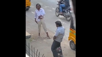The image shows two men dancing to Michael Jackson's hit song Dangerous. Nagaland Minister Temjen Imna Along shared their video with million-dollar advice. (Twitter/@AlongImna) The image shows two men dancing to Michael Jackson's hit song Dangerous. Nagaland Minister Temjen Imna Along shared their video with million-dollar advice. (Twitter/@AlongImna)
