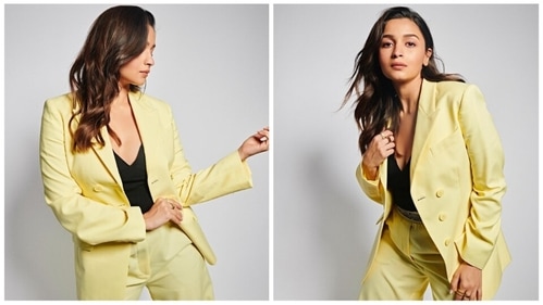 When it comes to fashion, Alia Bhatt knows how to slay in anything and everything she looks like a diva in a yellow pantsuit. (Instagram/@aliaabhatt) When it comes to fashion, Alia Bhatt knows how to slay in anything and everything she looks like a diva in a yellow pantsuit. (Instagram/@aliaabhatt)