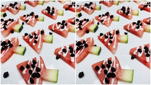 Melon X'mas Tree