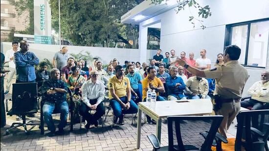 A meeting was called in response to locals’ claims that there have been several instances of nuisance caused by outsiders in the aftermath of alcohol consumption. (HT PHOTO)