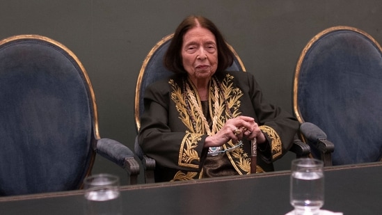 Nelida Pinon: Brazilian author Nelida Pinon is seen. (AFP)