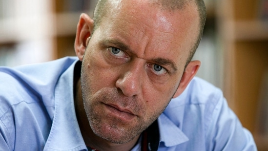 Salah Hamouri, Franco-Palestinian lawyer is seen. (AFP)