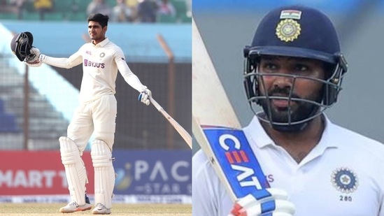 Shubman Gill; Rohit Sharma Shubman Gill; Rohit Sharma