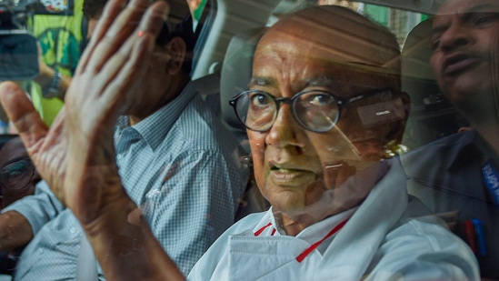 Digvijaya Singh seen in a file photo. (PTI)