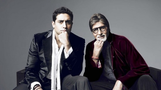 Amitabh Bachchan has been praising his son Abhishek Bachchan.
