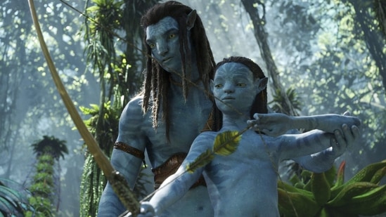 A still from Avatar: The Way of Water.