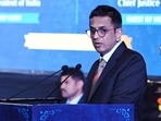 Dhananjaya Y Chandrachud took over as the new Chief Justice of India (CJI) on November 9. (HT file photo) Dhananjaya Y Chandrachud took over as the new Chief Justice of India (CJI) on November 9. (HT file photo)