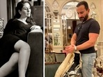 Kareena Kapoor shares picture of her husband Saif Ali Khan. Kareena Kapoor shares picture of her husband Saif Ali Khan.