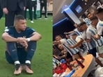 Kylian Mbappe; Emiliano Martinez mocks France forward Kylian Mbappe; Emiliano Martinez mocks France forward