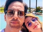 Sussanne Khan with her boyfriend Arslan Goni. Sussanne Khan with her boyfriend Arslan Goni.