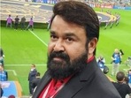 Mohanlal and Mammootty at FIFA World Cup final in Qatar. Mohanlal and Mammootty at FIFA World Cup final in Qatar.