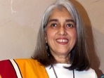 Ratna Pathak Shah at trailer launch of Kutch Express. (ANI)