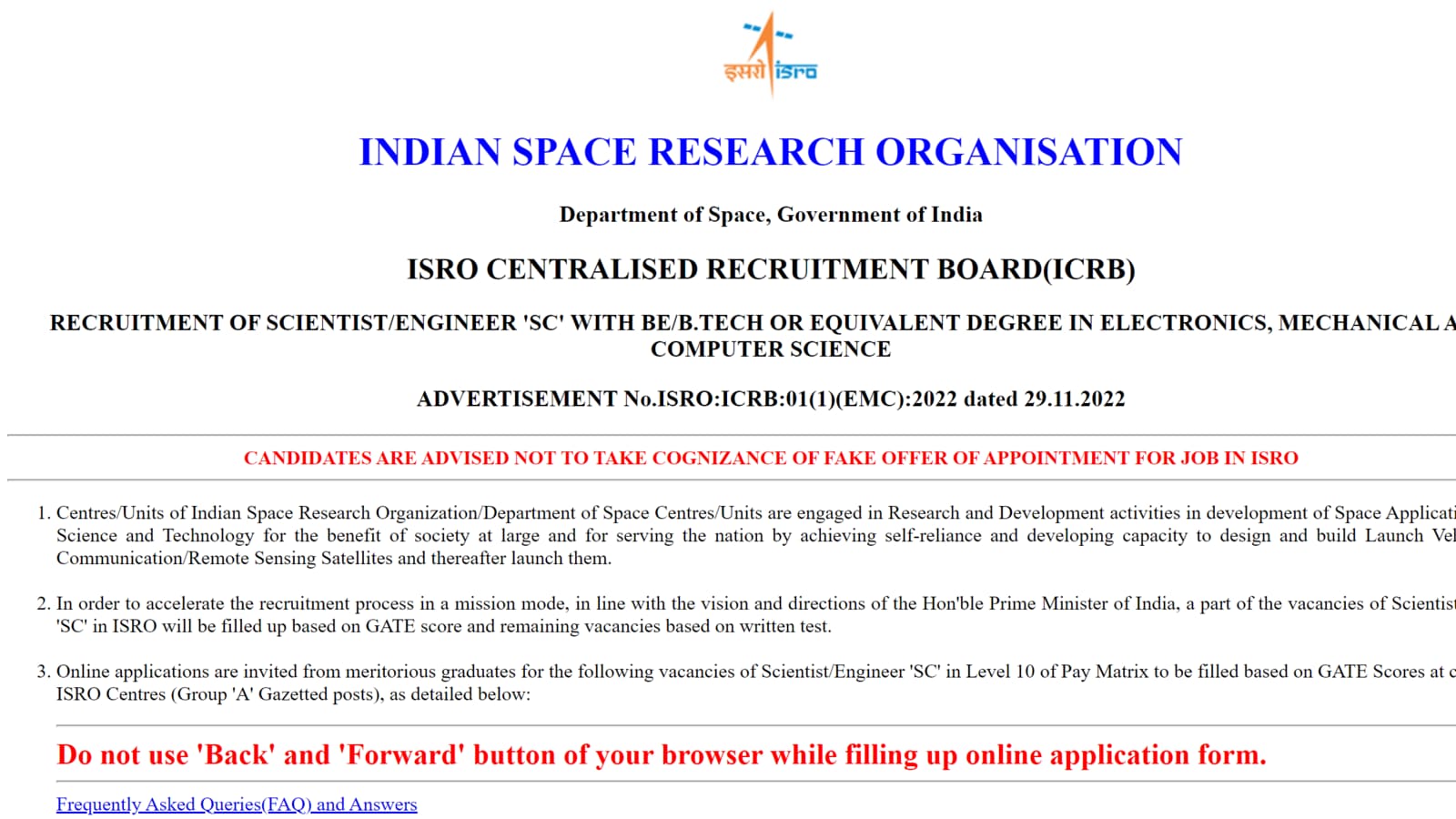 isro-recruitment-2022-last-date-to-apply-for-scientist-engineer