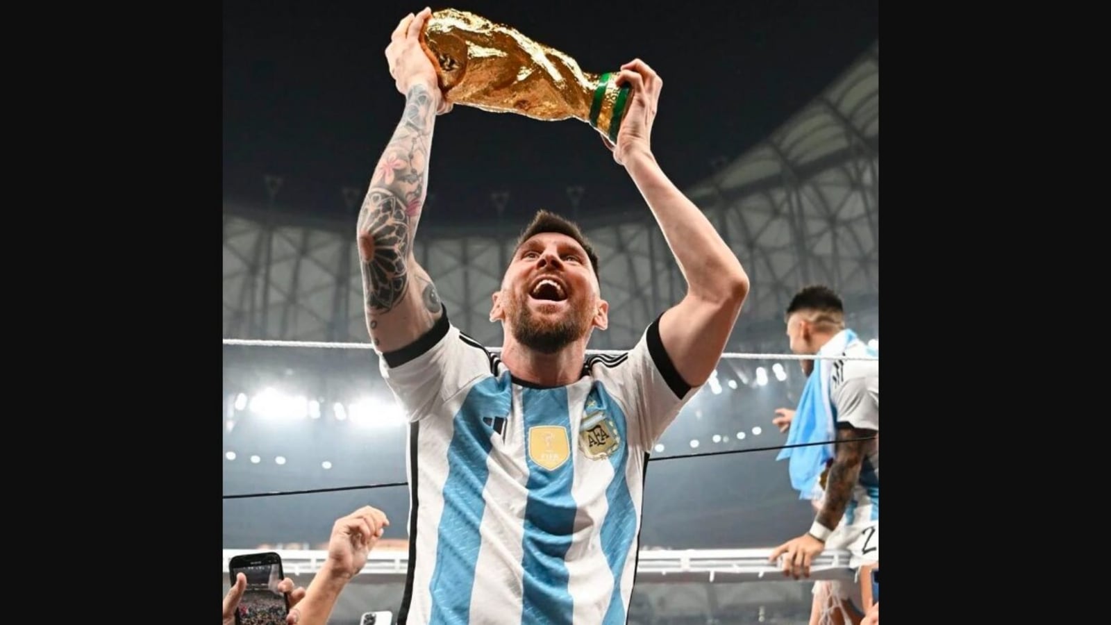 LOOK: Lionel Messi's World Cup photo becomes most liked post in