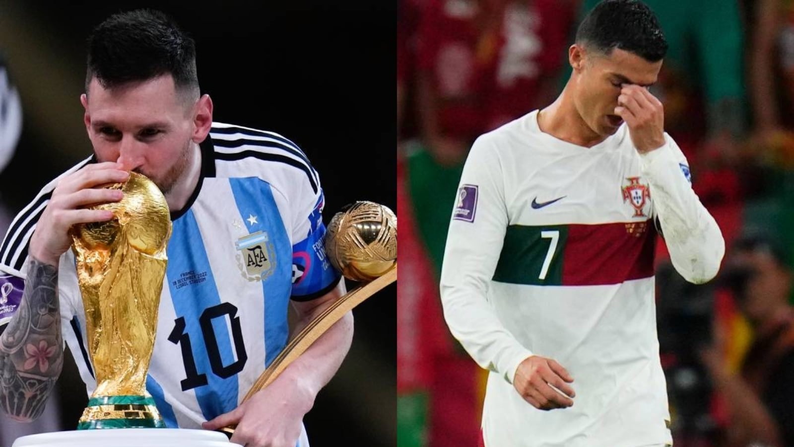 GOAT debate is over': Messi settles Cristiano Ronaldo battle with World Cup  win