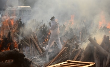 For every person reported to have died of Covid-19 in these two years, there may be two more that died from it without the diagnosis. (Raj K Raj/ Hindustan Times) For every person reported to have died of Covid-19 in these two years, there may be two more that died from it without the diagnosis. (Raj K Raj/ Hindustan Times)
