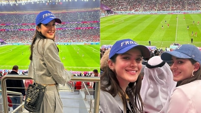 Shanaya Kapoor had taken to Instagram to share a series of photos of herself and Ananya Panday from the semi-finals. (Instagram) Shanaya Kapoor had taken to Instagram to share a series of photos of herself and Ananya Panday from the semi-finals. (Instagram)