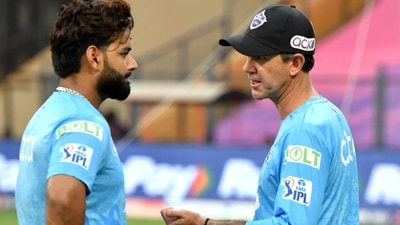 Delhi Capitals captain Rishabh Pant with coach Ricky Ponting (IPLt20.com) Delhi Capitals captain Rishabh Pant with coach Ricky Ponting (IPLt20.com)