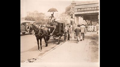 A picture of Calcutta in the 1940s before Partition. (Wikimedia Commons) A picture of Calcutta in the 1940s before Partition. (Wikimedia Commons)