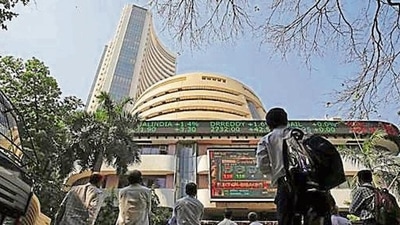 The BSE Sensex hit the 53,000 mark for the first time ever.