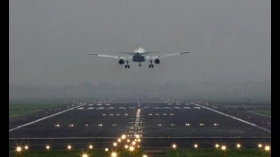 Flight operations were normal from 11:00 am, said spokesperson of Lucknow Airport. (HT Photo)