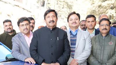 Himachal Pradesh deputy chief minister Mukesh Agnihotri said environmental protection and promoting electric vehicles in the state, a popular tourism destination, are the priorities of the government. (HT Photo) Himachal Pradesh deputy chief minister Mukesh Agnihotri said environmental protection and promoting electric vehicles in the state, a popular tourism destination, are the priorities of the government. (HT Photo)