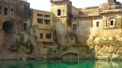 Katas Raj Temple is situated in the Punjab province’s Chakwal district (File Photo) Katas Raj Temple is situated in the Punjab province’s Chakwal district (File Photo)