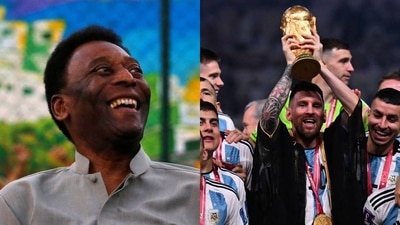 Pele; Lionel Messi Pele; Lionel Messi