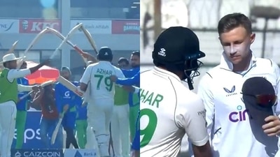 Azhar Ali was dismissed for a four-ball duck in his final Test innings