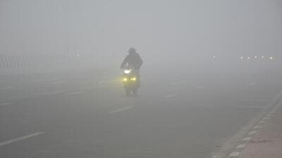 The IMD also said that similar weather conditions may prevail in the district for the next five days. (Sakib Ali/ HT) The IMD also said that similar weather conditions may prevail in the district for the next five days. (Sakib Ali/ HT)