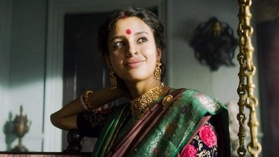 Tripti Dimri in a still from the Netflix film, Bulbbul. Tripti Dimri in a still from the Netflix film, Bulbbul.
