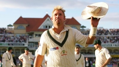 Warne's Test cap number 350 will also be painted square of the wicket for the duration of the Test match, (Twitter)