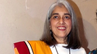 Ratna Pathak Shah at trailer launch of Kutch Express. (ANI) (Sunil Khandare) Ratna Pathak Shah at trailer launch of Kutch Express. (ANI) (Sunil Khandare)