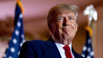 Former US president Donald Trump. (AP)