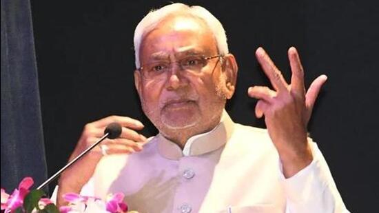 Bihar chief minister Nitish Kumar (HT File Photo)