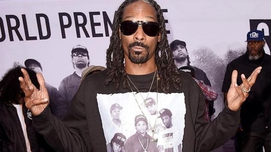 American rapper Snoop Dogg.