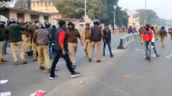 Allahabad University Violence