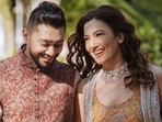 Gauahar Khan with husband Zaid Darbar. 
