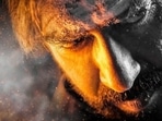 Ajay Devgn’s look from Bholaa was unveiled in a motion poster. Ajay Devgn’s look from Bholaa was unveiled in a motion poster.