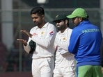 Pakistan's skipper Babar Azam, left,, Mohammad Rizwan, center, and Sarfraz Ahmed Pakistan's skipper Babar Azam, left,, Mohammad Rizwan, center, and Sarfraz Ahmed