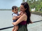 Dia Mirza welcomed her son Avyaan Azad Rekhi, with husband Vaibhav Rekhi in 2021. Dia Mirza welcomed her son Avyaan Azad Rekhi, with husband Vaibhav Rekhi in 2021.