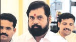 MUMBAI, INDIA - JULY 20, 2016: Shiv Sena leader Eknath Shinde at Vidhan Bhavanin Mumbai, India, on Wednesday, July 20, 2016. (Photo by Kunal Patil/ Hindustan Times) (Hindustan Times) MUMBAI, INDIA - JULY 20, 2016: Shiv Sena leader Eknath Shinde at Vidhan Bhavanin Mumbai, India, on Wednesday, July 20, 2016. (Photo by Kunal Patil/ Hindustan Times) (Hindustan Times)