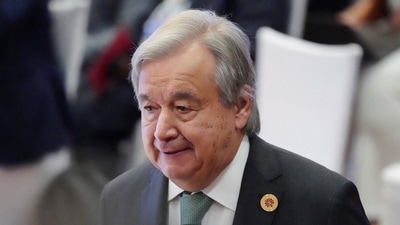 UN Secretary-General Antonio Guterres (Reuters)