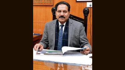 At the helm of the UT administration as adviser to the administrator, Dharam Pal, 58, a 1988-batch officer has been steering key policies and their implementation. (HT PHOTO) At the helm of the UT administration as adviser to the administrator, Dharam Pal, 58, a 1988-batch officer has been steering key policies and their implementation. (HT PHOTO)