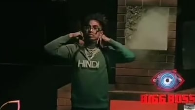 Bigg Boss 16: MC Stan in the nomination episode. Bigg Boss 16: MC Stan in the nomination episode.