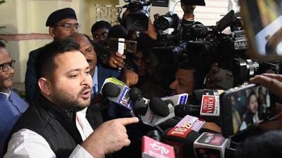 Bihar deputy chief minister Tejashwi Yadav.