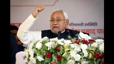 Chief minister Nitish Kumar during the closing ceremony of Police Week on February 27, 2022, had said that the state government was aiming at increasing the number of policemen in the state from 165 to 170 per one lakh population. (PTI)
