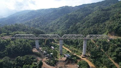 Mizoram's tourism to see connectivity boost with Bairabi-Sairang rail project (Twitter/RailMinIndia) Mizoram's tourism to see connectivity boost with Bairabi-Sairang rail project (Twitter/RailMinIndia)