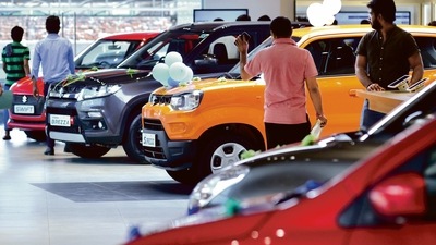 File photo of a Maruti Suzuki showroom. Image has been used for representational purpose. File photo of a Maruti Suzuki showroom. Image has been used for representational purpose.